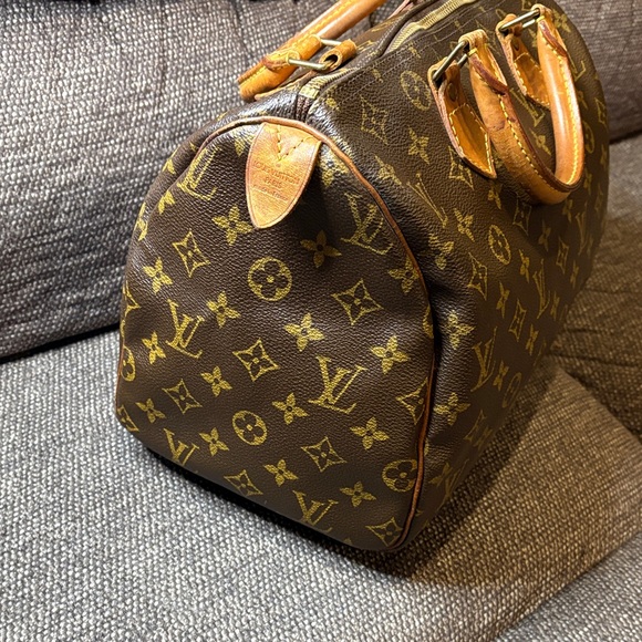 Louis Vuitton Monogram Speedy 30 Classic with lock and key - Picture 4 of 16